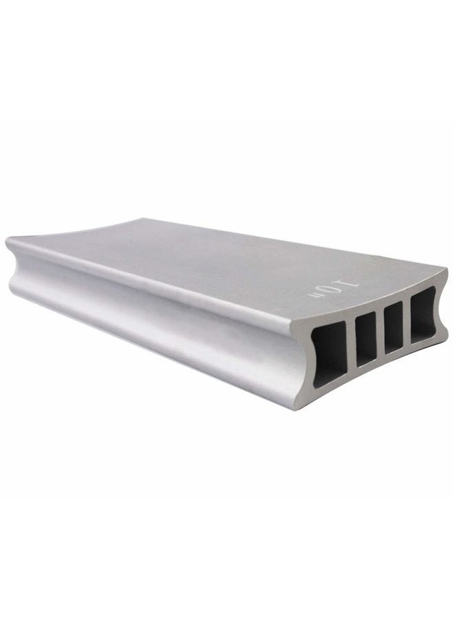 Guyker Two-Way Radius Sanding Block for Fret Leveling Fingerboard - Aluminum Sanding Beam Luthier Tool for Guitar & Bass Repair & Maintenance CNC Machined (1 Piece, Radius 10” + 14”) - Image 1
