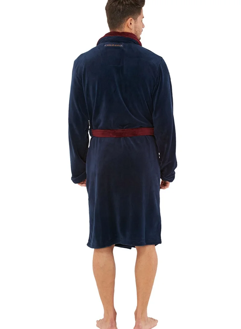 SANTA MONICA POLO CLUB Dressing Night Gown Robe