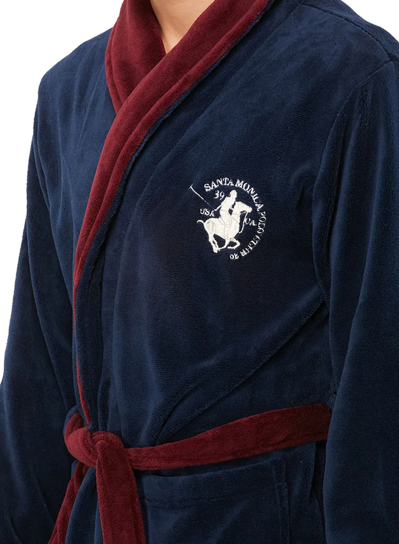 SANTA MONICA POLO CLUB Dressing Night Gown Robe