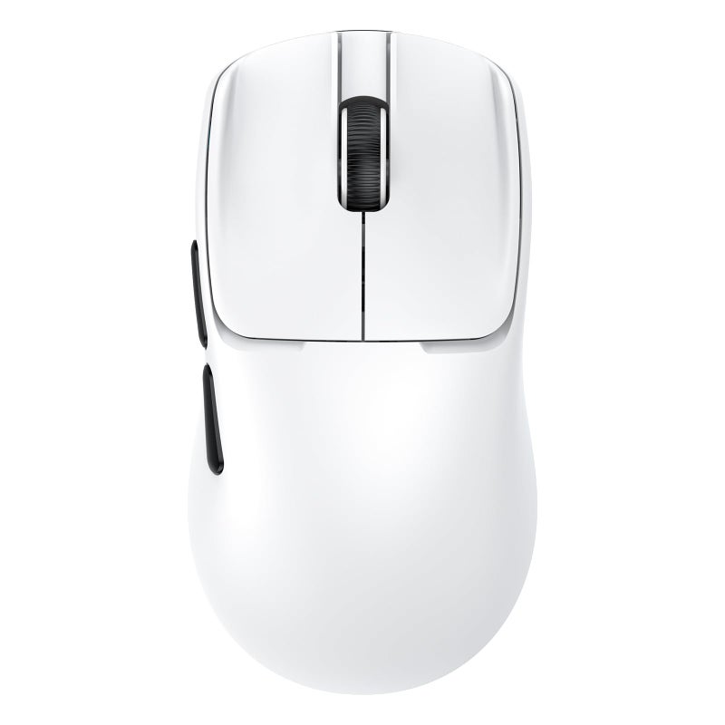 RAPIQUE Ultra-Light Wireless Mouse â€“ 53â€¯g Featherweight, Silent Click, Dual Mode Bluetoothâ€¯5.1 & 2.4â€¯GHz, Side Buttons, USBâ€‘C Recharge, 3-Speed DPI, for Desktop/Laptops/Computer/Mac/PC(White) - Image 1