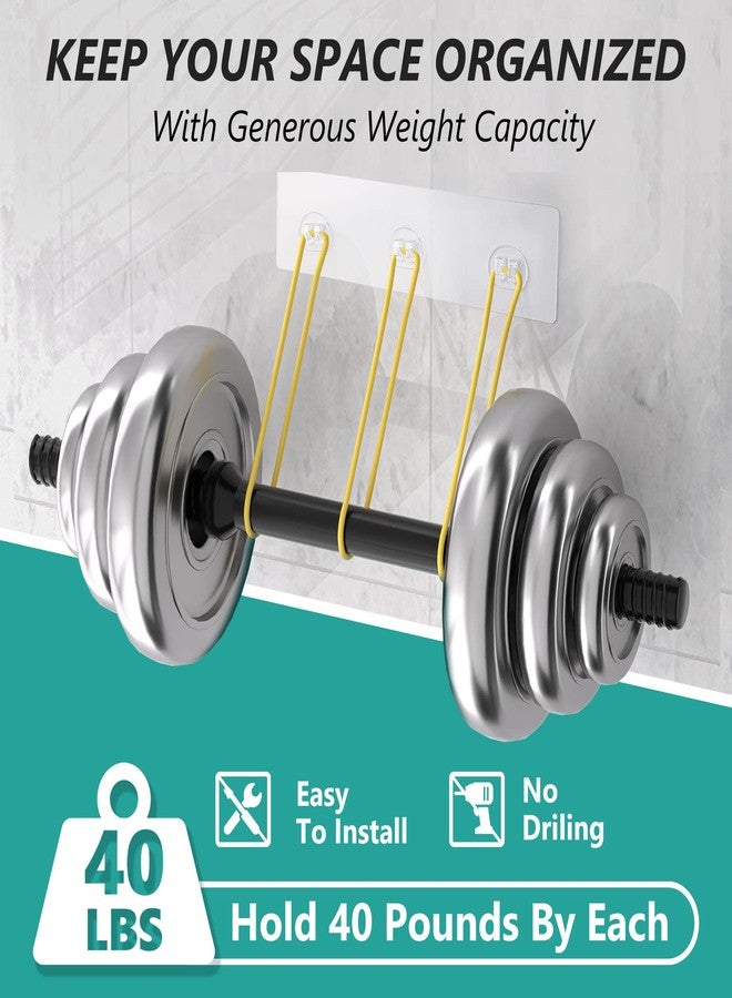 Cusbus Shower Caddy, 3 Pack Organizer, Adhesive No Drilling Traceless Shelves, Rustproof SUS304 Stainless Steel Bathroom Shelf for Inside & Kitchen Storage (Black) - Image 3