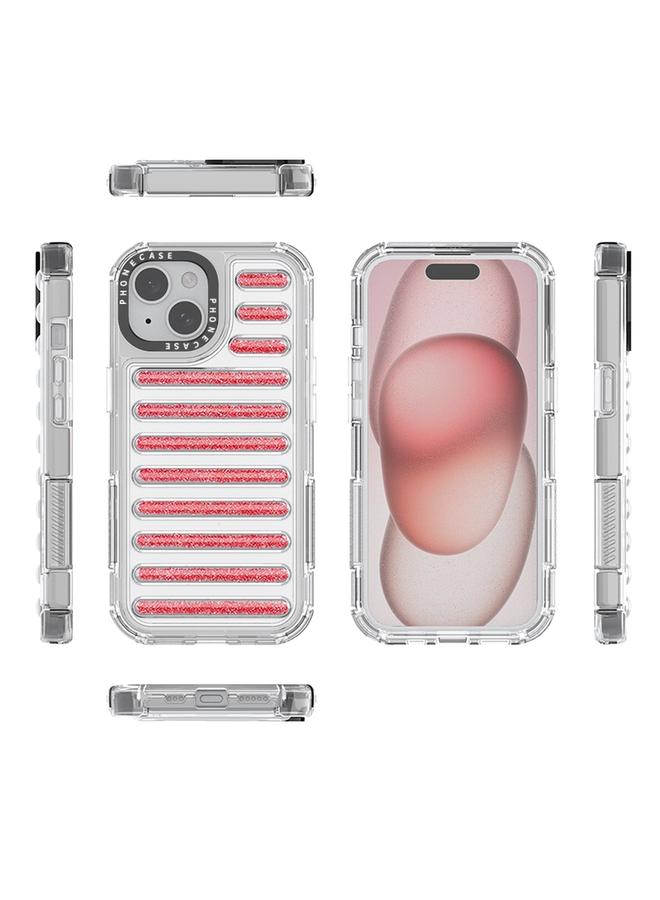 S-TOP Case For iPhone 15 Pro Capsule Glitter TPU Hybrid PC Airbag Phone Case - Image 3