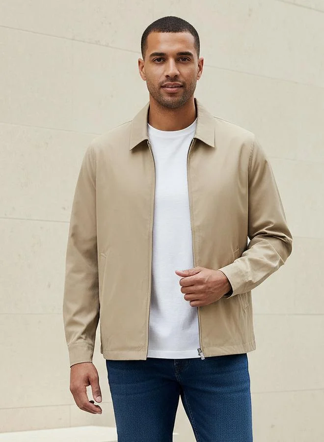 سبلاش فيڤ Men Regular Fit Collared Jacket