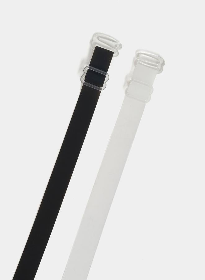 Styli Set of 2 - Transparent Bra Straps  - Image 1