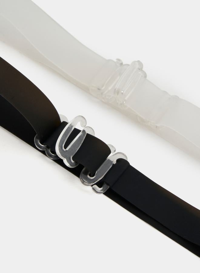 Styli Set of 2 - Transparent Bra Straps  - Image 4