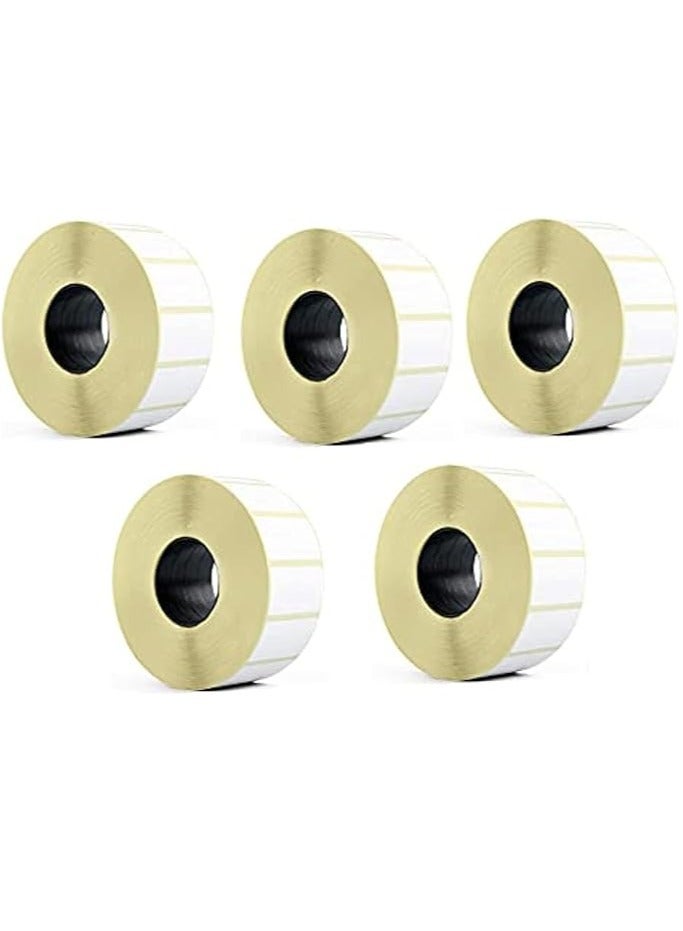 Terabyte 38mm x 25mm Direct Thermal Barcode Label Sticker 1000 Labels per Roll - 5 Rolls - Image 2