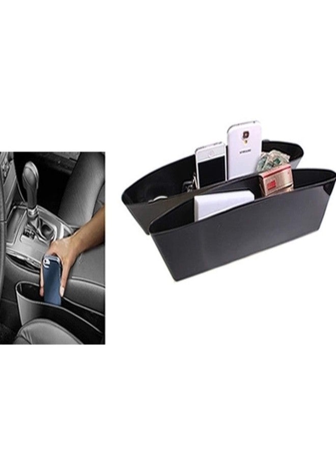 ONTRIP Catch Caddy Seat Pocket Catcher for All Car Seat Side Gap Slit Pocket Car Organizer - Image 2