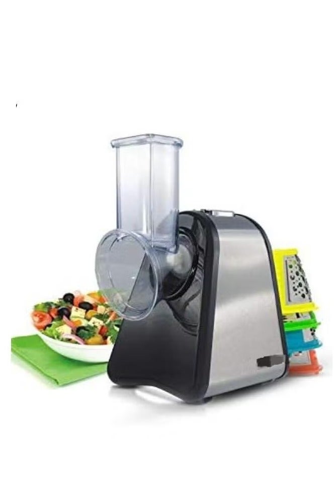 Electronic Salad Maker – Automatic Vegetable Cutter 4-in-1Slicer, Grater & Chopper, Smart Kitchen Appliance  - Image 1