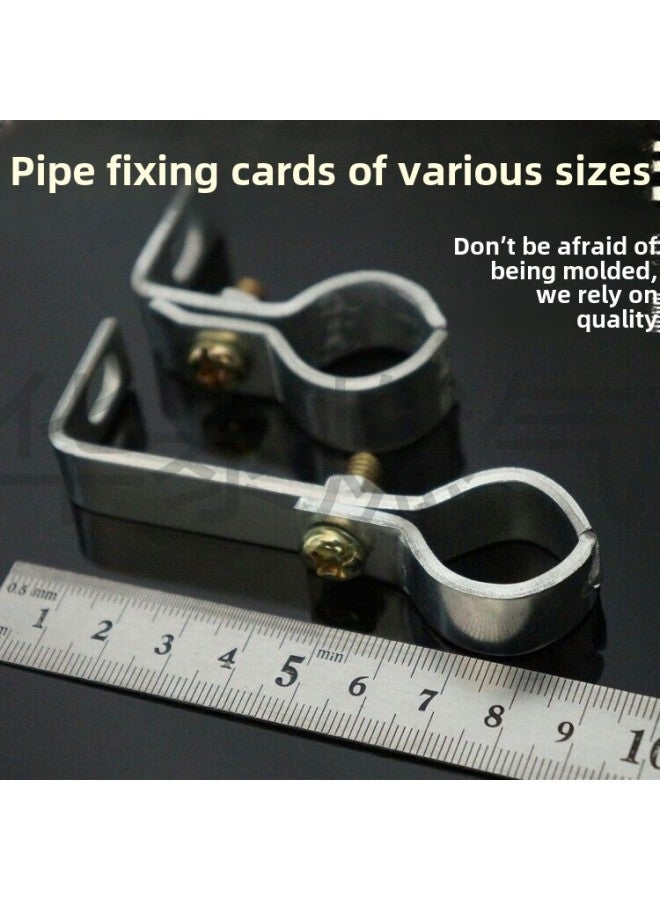 Fishtail Clamp Water Pipe Natural Gas Pipe Clamp Pipe Clamp Pipe Fixing Bracket Fixing Pipe Clamp-Specification Model:Dn20 (6 Points) Short 