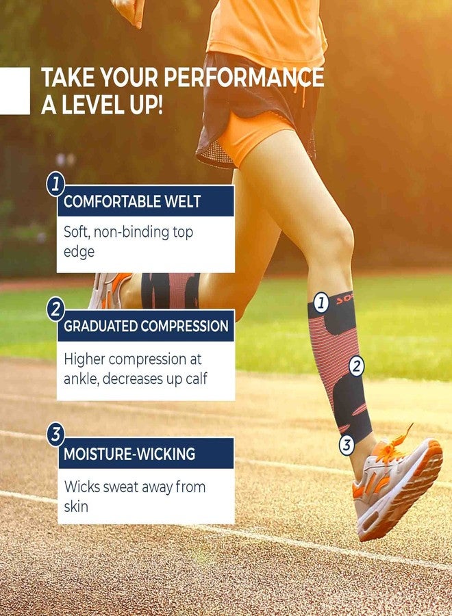 Sorgen Sports Compression Calf Sleeves - 20-30 mmHg for Optimal Support, Reduces Cramps, Stabilizes Muscles, Enhances Circulation & Recovery | For men and women | Ideal for Running, Cycling, Gym - Image 3