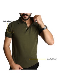 BAREQ ALMODA Elegant Polo Shirt for Men - 100% Turkish Quality  - Image 4