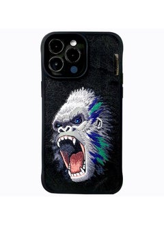 Apple iPhone 13 Pro King Kong Embroidery 3D Case