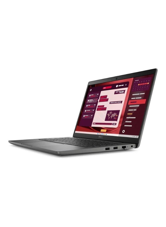 ديل Dell Latitude 3450, i7-1335U, 8GB DDR5, 512GB M.2 PCIe NVMe SSD, 14.0" FHD, Intel Iris Xe, Finger Print Reader, FHD Cam, MIC,WLAN + BT, US English Backlit Keyboard, 3 Cell, Ubuntu, 1 Year ProSupport Black - Image 3