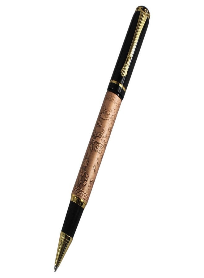Gullor Chinese Roller Ball Pen with Gift Box - Red Copper - Image 4