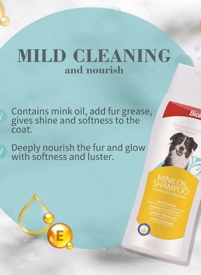 Bioline Mink Oil Dog Shampoo 250 ML - Image 2