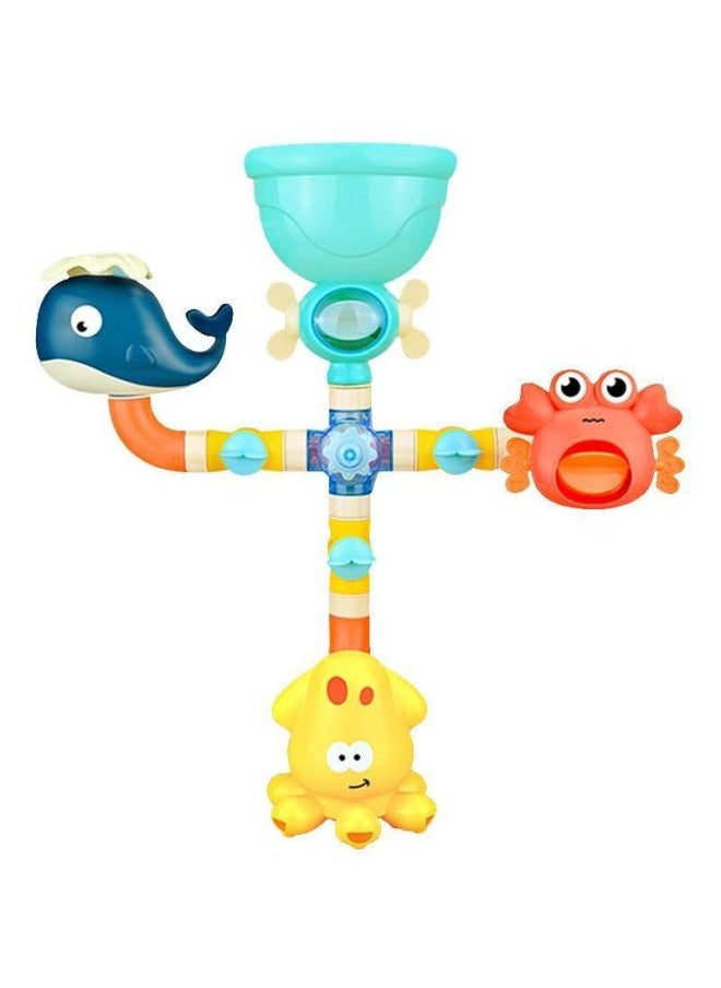 Generic - Baby Bath Water Spray Shower Kettle Children Play Water Children Play Water Boys And Girls Toys Wholesale-Color:Marine Animal Pipe Spinning Music - Image 1