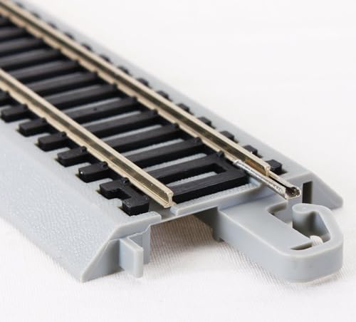 Bachmann Trains - Snap-Fit E-Z TRACK 15” RADIUS CURVED TRACK (4/card) - NICKEL SILVER Rail With Gray Roadbed - HO Scale - Image 2