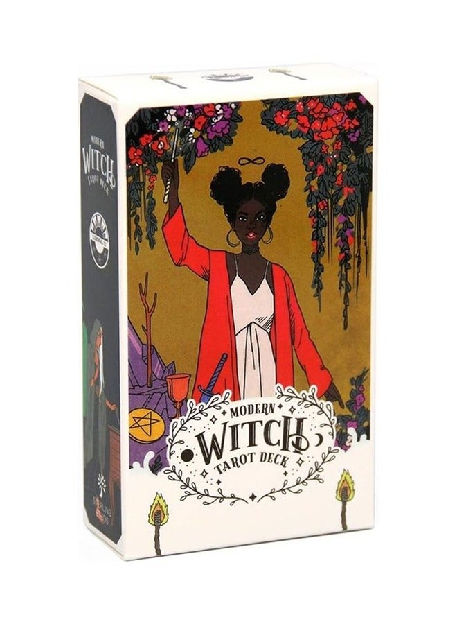 Modern Witch Deck Tarot Card - 78 Cards Mystical Divination  Set  Full English version with Guidebook,  Fortune Telling, Moon Magic Gift for Beginners & Professionals - Image 1