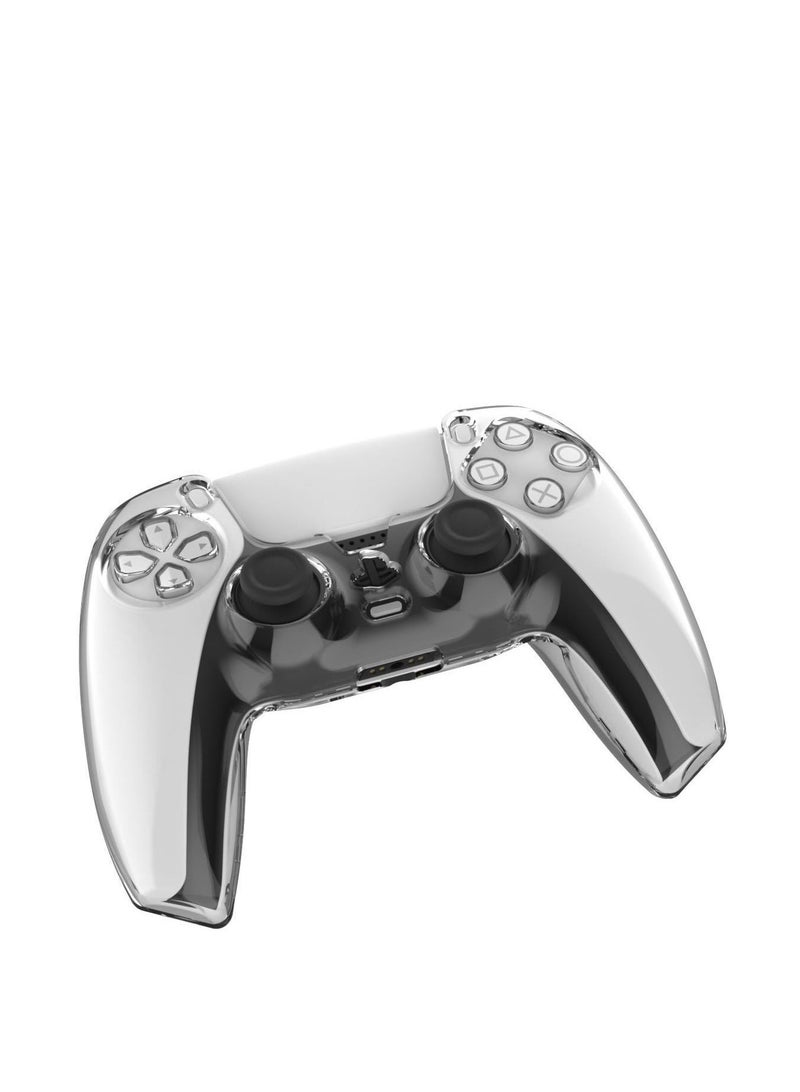 Grip Protector Transparent Case Cover Set for PS5 Controller - Image 1
