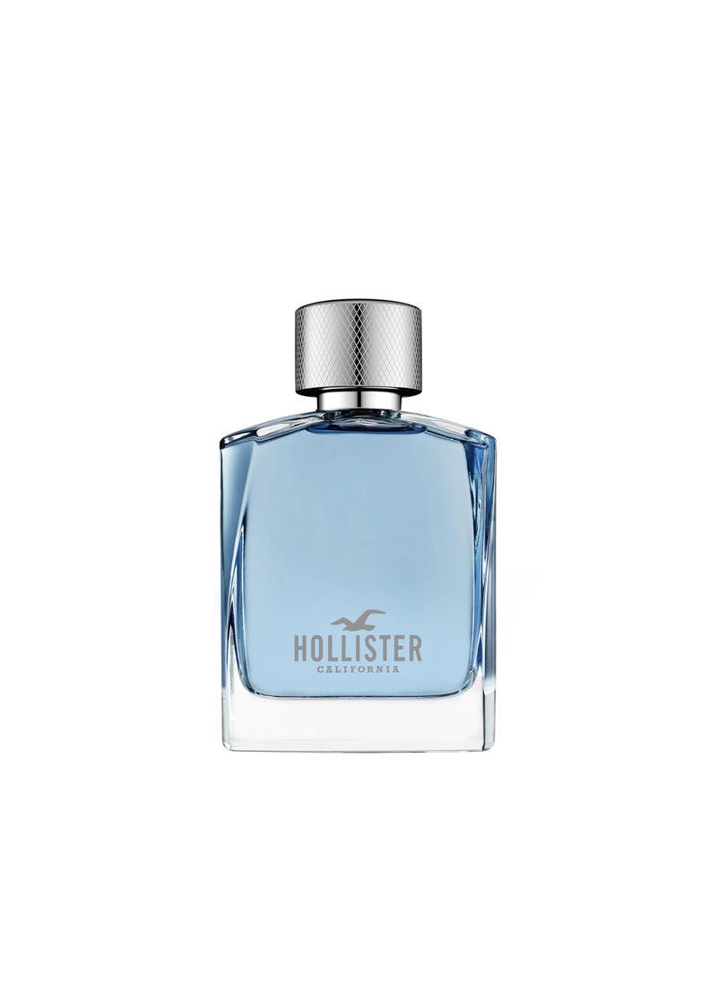 HOLLISTER - Hollister Wave Men Eau De Toilette, 3.4 Ounce, Multi, 100 ml - Image 1