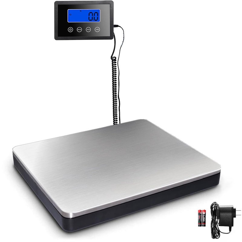 FUZION Shipping Scale for Packages Small Business - 440lb x 0.1lb Digital Postal Scale for Packages, Shipping Package Scale, Postage Scale, Postal Scale, Luggage Scale - Image 1