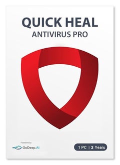 Quick Heal Quick Heal Antivirus Pro for 1 Device 3 Years | Windows | Digital Subscription  - Image 1