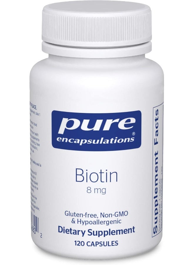 بيوتين 8 ملجم 120 كبسولة - Image 1