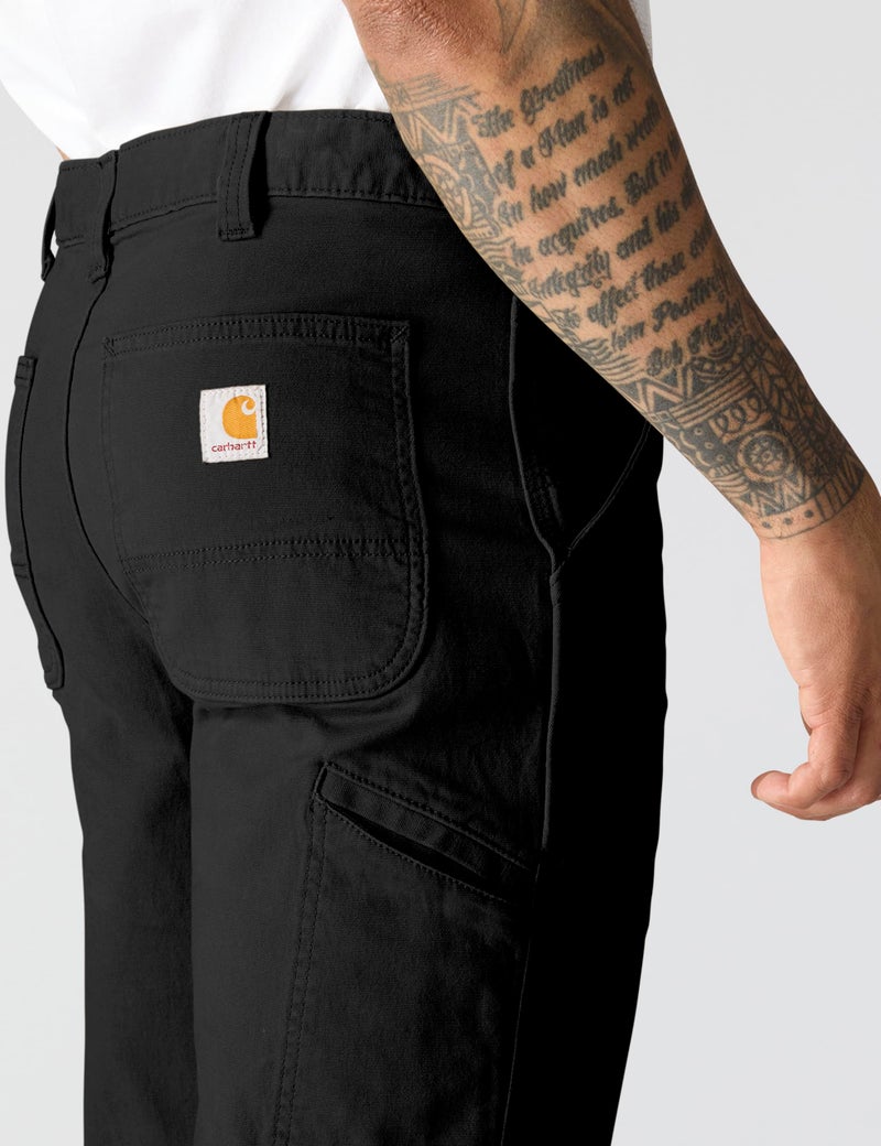 carhartt بنطال كار هارت للرجال من نوع روجيد فليكس ريجبي، أسود، 34W X 32L - Image 5