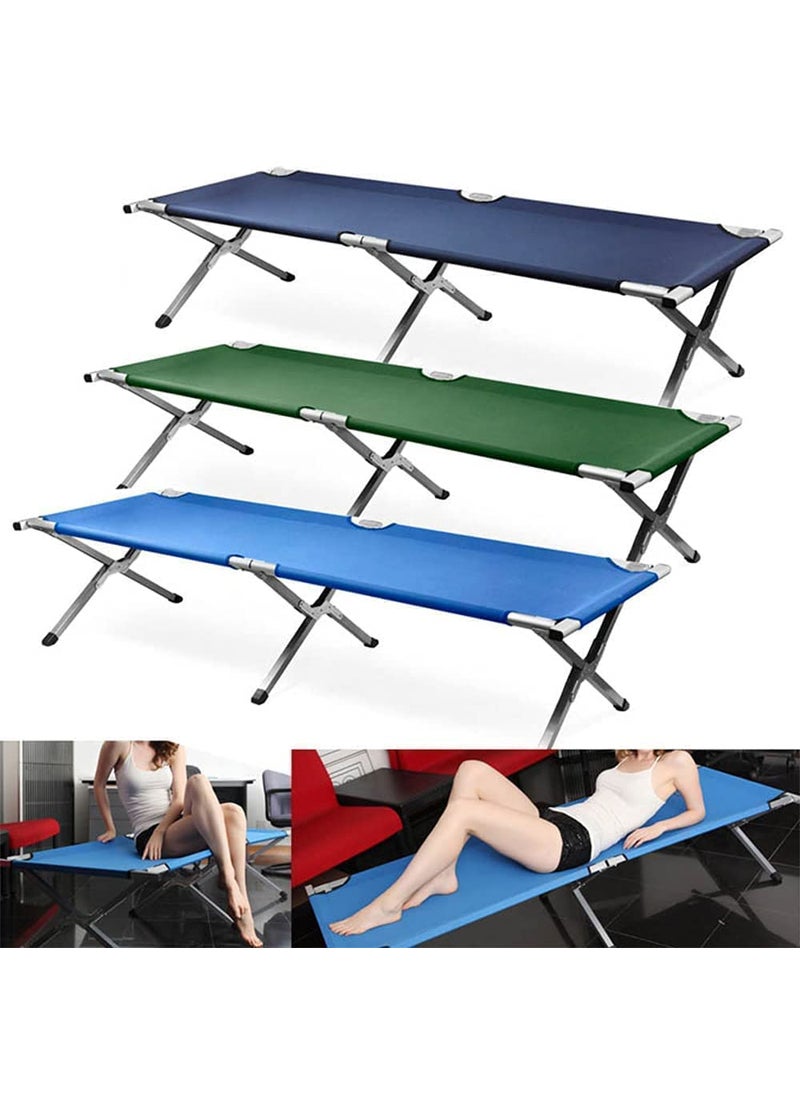 UNIQUE EMPIRE UNIQUE EMPIRE Aluminum Portable Folding Camping Bed Cot Portable Bed 260 lbs Capacity1 pc Multicolor  - Image 5