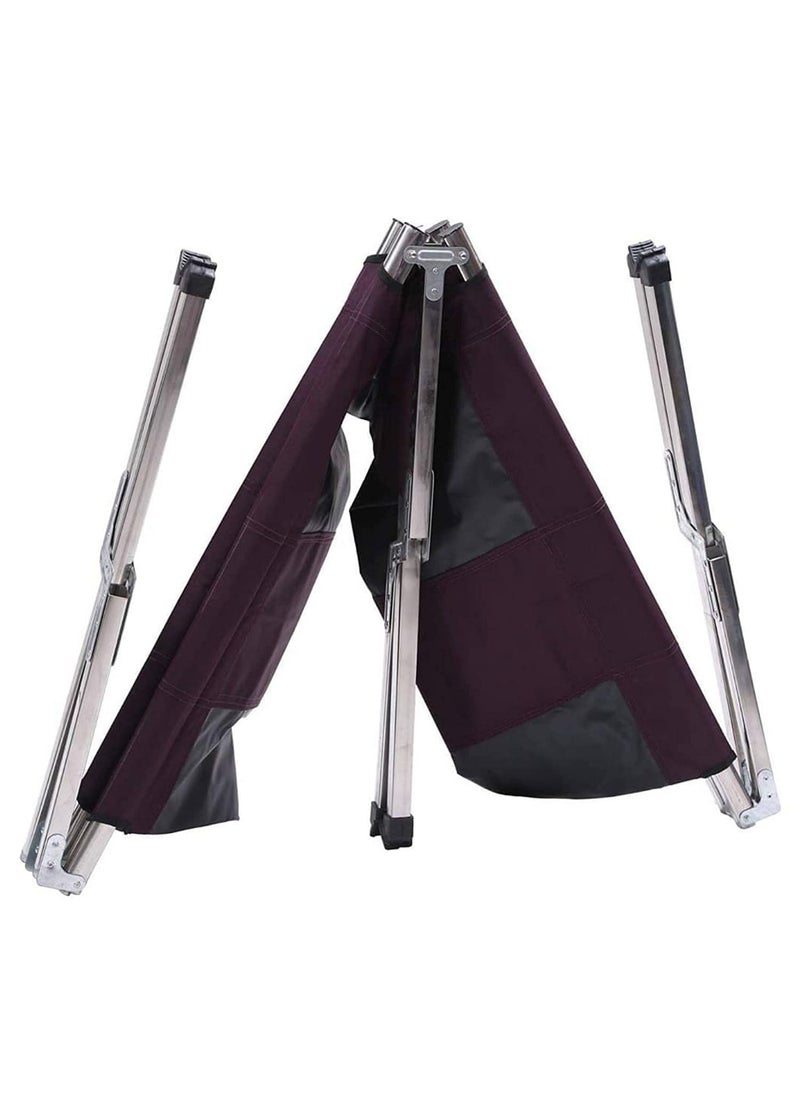UNIQUE EMPIRE UNIQUE EMPIRE Aluminum Portable Folding Camping Bed Cot Portable Bed 260 lbs Capacity1 pc Multicolor  - Image 3