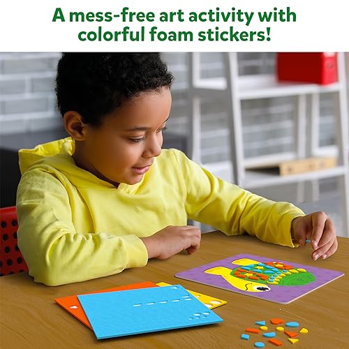 Skillmatics Foam Sticker Art Activity - Animals, Stocking Stuffers, Mess-Free Fun for Kids, 800+ 3D Foam Stickers, DIY Felt Craft Kits, Christmas Gifts for Boys & Girls Ages 3, 4, 5, 6, 7 - Image 3