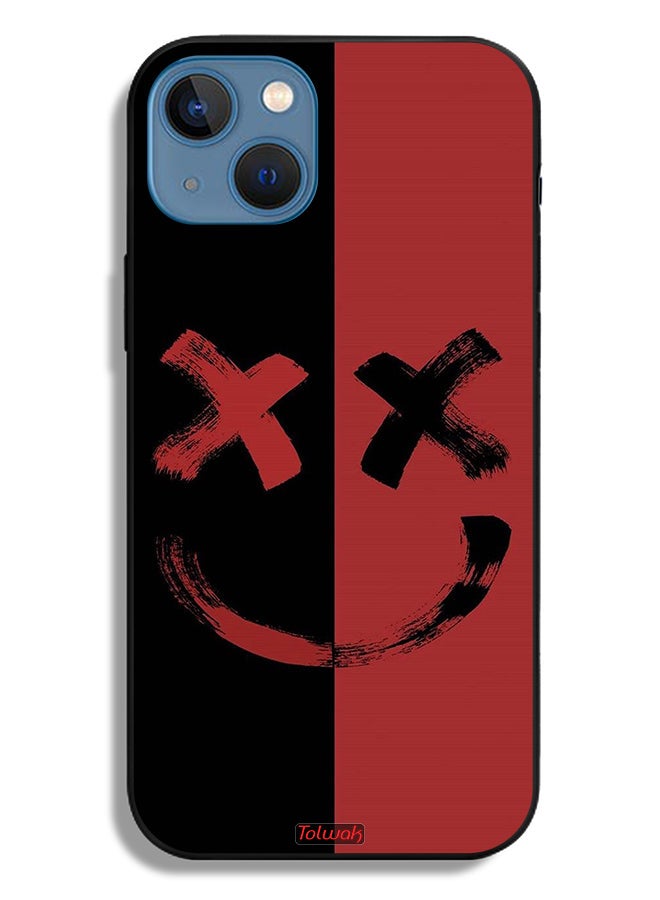Tolwak Apple iPhone 13 Protective Case Marshmallow Art Pattern - Image 2