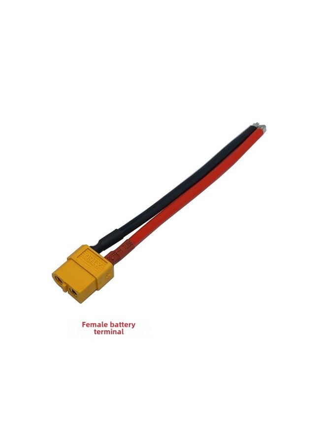 High Quality XT60 Plug Connection Line 14AWG Silicone Wire 100MM Patch Cord Model Battery Power Call-Colour:14awg Male End  - Image 5