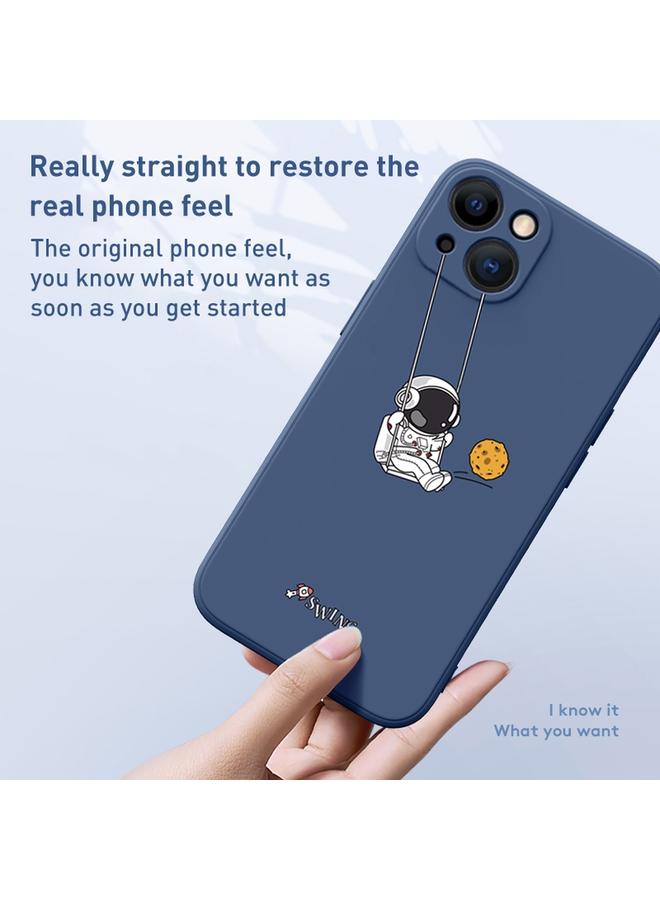 S-TOP Case For iPhone 12 Astronaut Swinging Pattern TPU Phone Case - Image 5