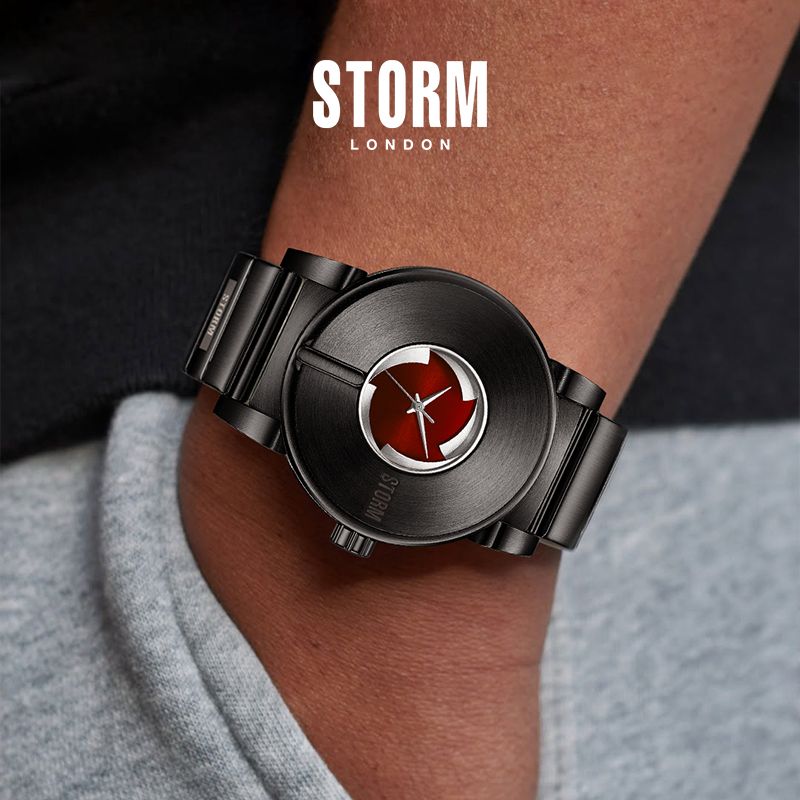 ستورم STORM العاصفة البريطانية مستوردة من بريطانيا سلسلة Camera V7 ساعة رجالية أوروبية أمريكية طراز كاميرا فينتج شفرات الغالق - Image 5