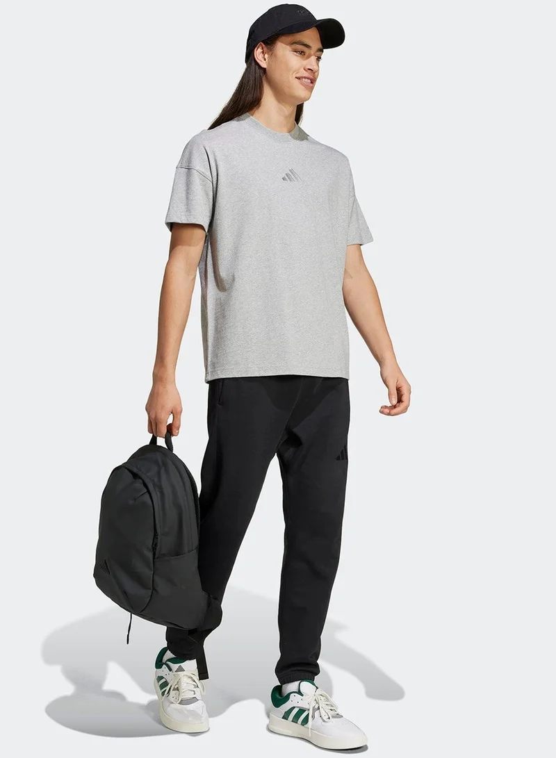 Adidas M A Szn T Grey Training T-Shirts For Men XS