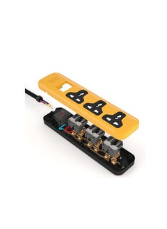 I-Lock i-Lock Universal Fit 3 Outlet Power Strip with 16A Switch (Yellow)  - Image 3