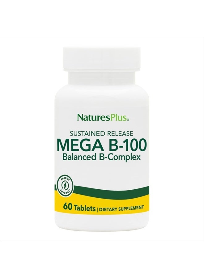 Natures Plus ميغا ب-100-60 أقراص - Image 1