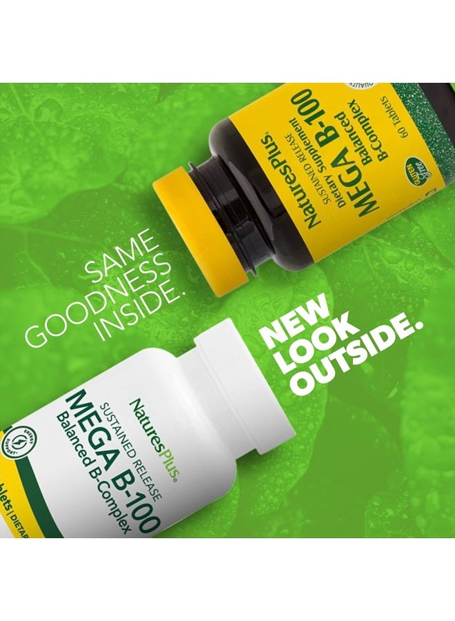 Natures Plus ميغا ب-100-60 أقراص - Image 2