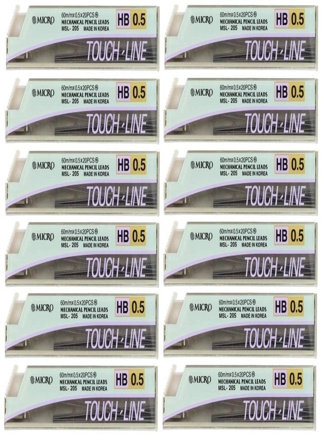 MICRO JEDO MECHANICAL PENCIL LEADS (0.5MM-HB, PACK OF 12)