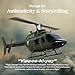 Carmanon Ultrahigh Simulated RC Helicopter 271 Scale Model Collectable Remote Control Helicopter with AutoHover for Adults Beginners Bell OH58 - Image 4