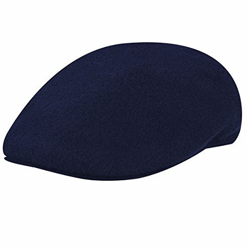 Kangol Wool 504 Hat for Men and Women, Medium, Dark Blue - Image 3