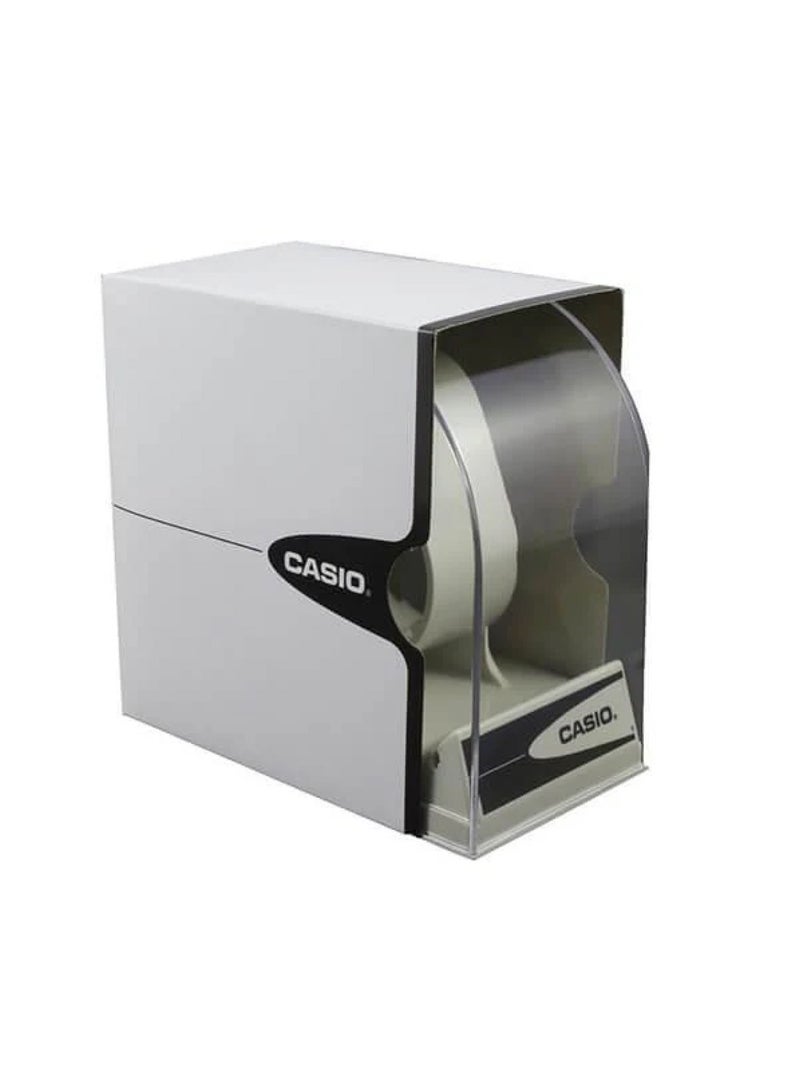 CASIO ساعة كوارتز للرجال بمينا أسود وبسوار جلدي MTP-V006L-1CUDF - 38 ملم - Image 4