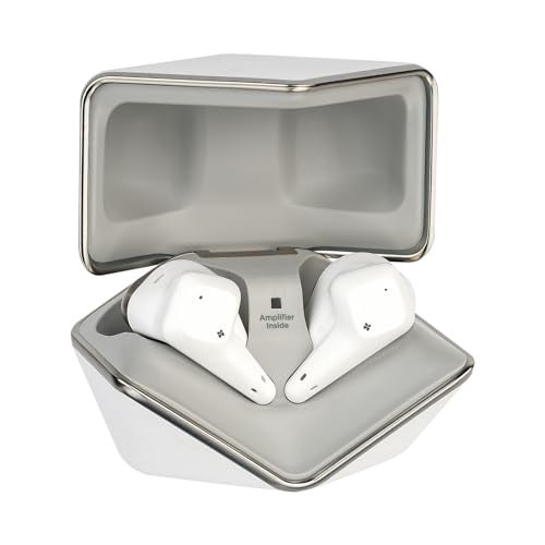 HIFIMAN SVANAR Wireless Jr Noise Cancelling Bluetooth in-Ear Hi-Fi Earphones with Amplifier Inside, Topology Diaphragm Driver, IPX5 Water/Sweat Resistant, White - Image 1