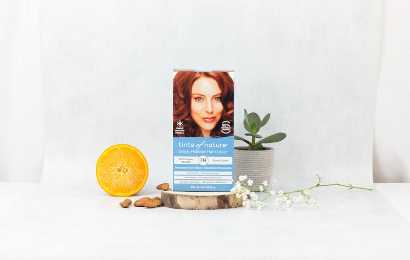Tints of Nature 7R Soft Copper Blonde Permanent Hair Dye, Nourishes Hair and Covers Greys, Ammonia-Free, 4.4 fl oz - Image 5