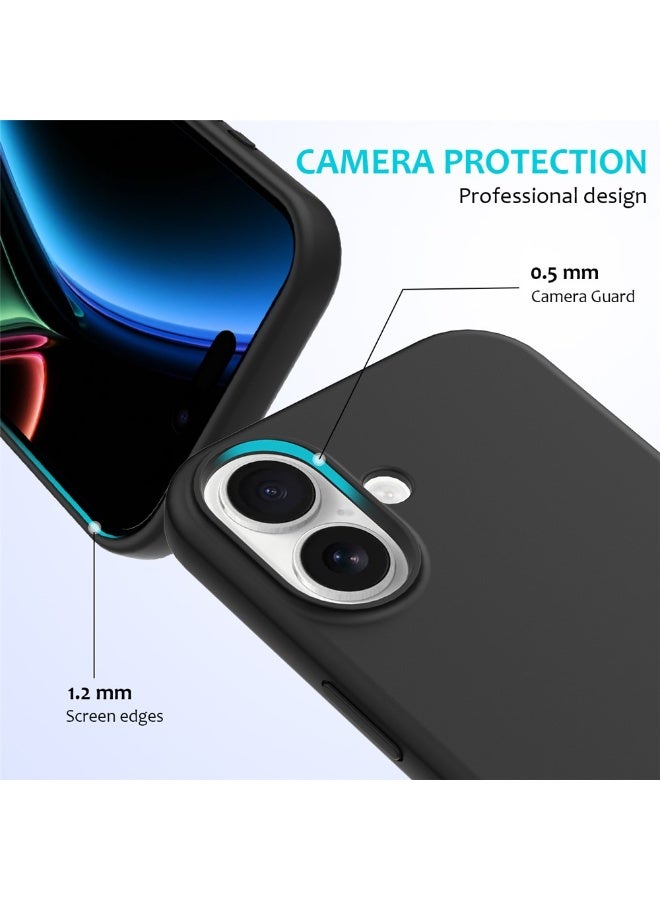 BORTONY iPhone 17 Case Soft Jelly Silicone Cover for iPhone 17 with Inside Microfiber Lining Shockproof Protective Phone Case for iPhone 17 6.3 inch - Image 3