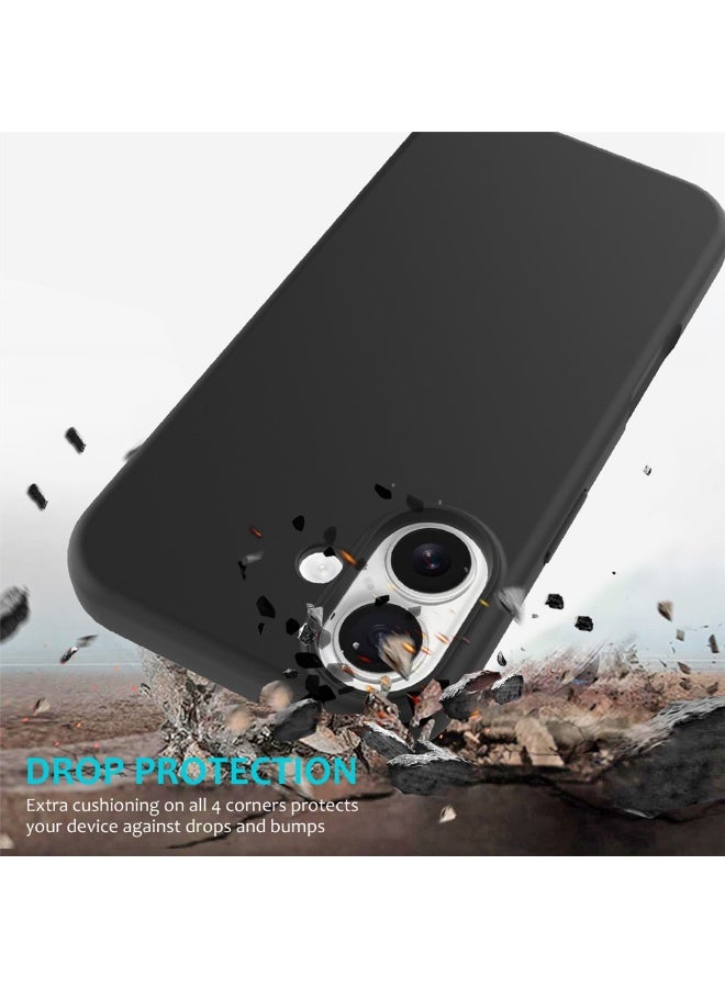 BORTONY iPhone 17 Case Soft Jelly Silicone Cover for iPhone 17 with Inside Microfiber Lining Shockproof Protective Phone Case for iPhone 17 6.3 inch - Image 4