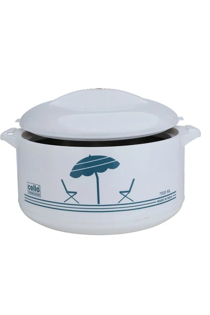 Cello Plastic Food Container, 7.5 Liters - White - Image 2