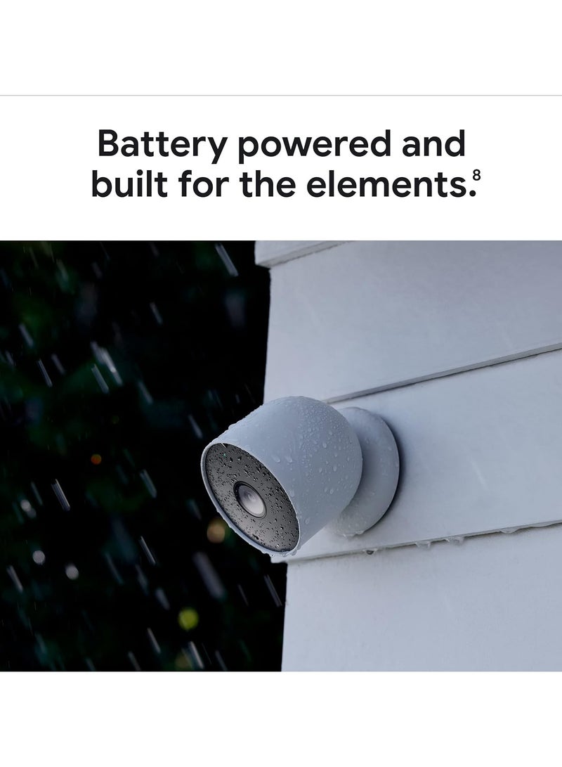 Nest GA01317-US Camera Battery Outdoor Indoor Snow - Image 2