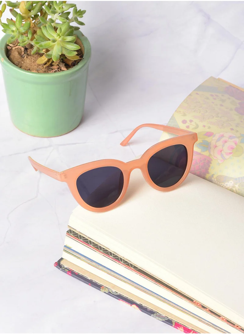 Haute Sauce Black Lens Pink Cateye Sunglasses